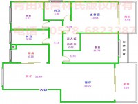 高湾绿园高层次边间未装修房屋出